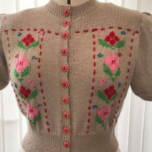 Load image into Gallery viewer, Ladies Cardigans Handmade From Original 1940s Vintage Pattern