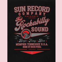 Load image into Gallery viewer, Steady Clothing Inc Officially Licensed Sun Records Rockabilly Sound Men's Tee
