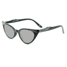 Load image into Gallery viewer, Retropeepers Betty Cat Eye Sunglasses Black

