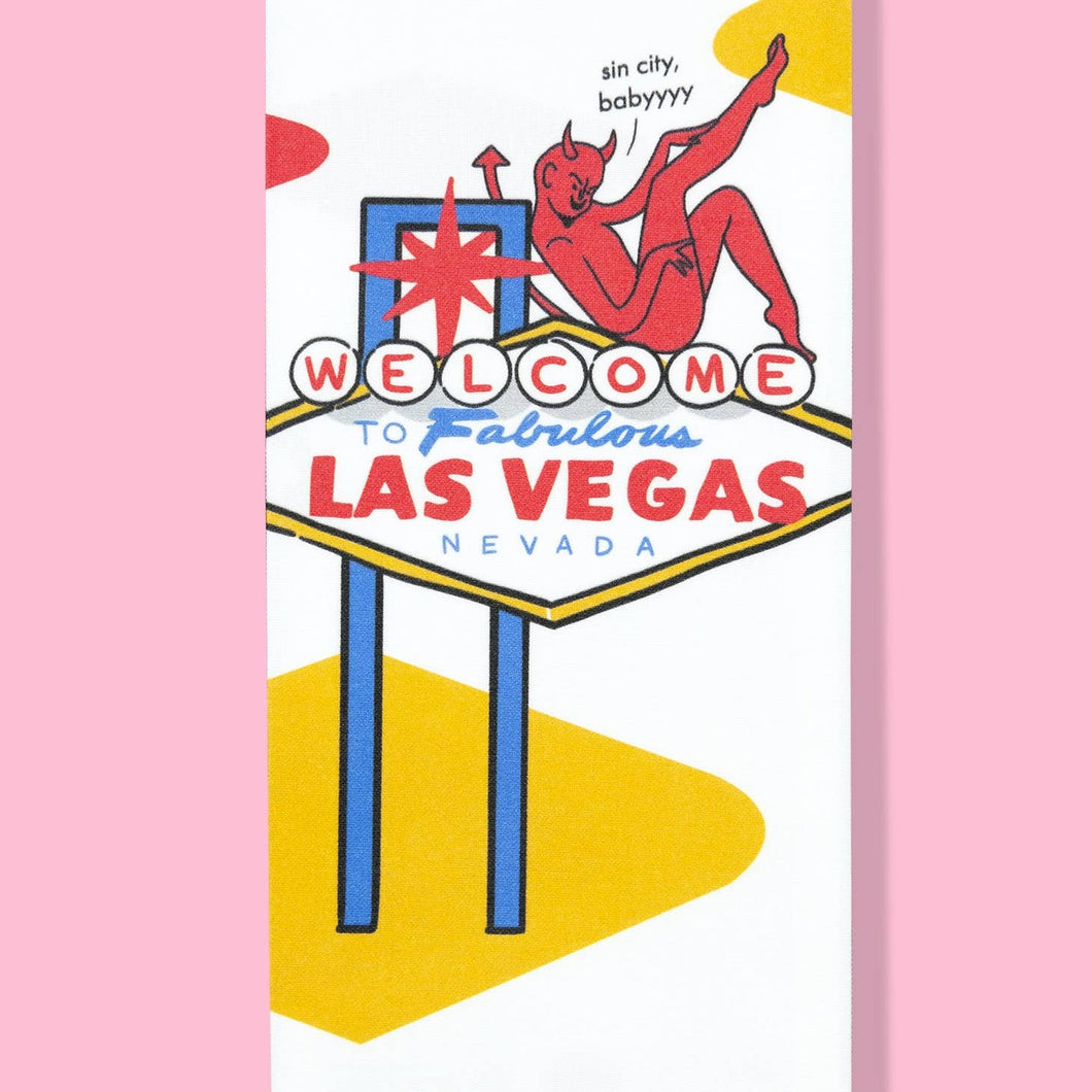 Las Vegas Dish Towel