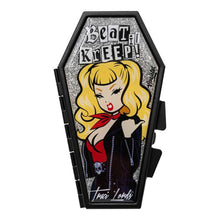 Load image into Gallery viewer, Beat It Kreep! Traci Lords Coffin Compact Mirror
