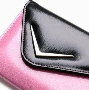 Liquorbrand Vega Wallet/Clutch Pink & Black