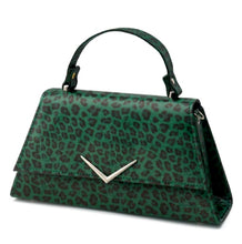 Load image into Gallery viewer, Liquorbrand Stardust Rumbler Green Leopard Print
