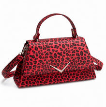 Load image into Gallery viewer, Liquorbrand Stardust Rumbler Red Leopard Print
