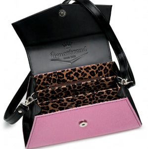 Liquorbrand Vega Handbag Pink & Black