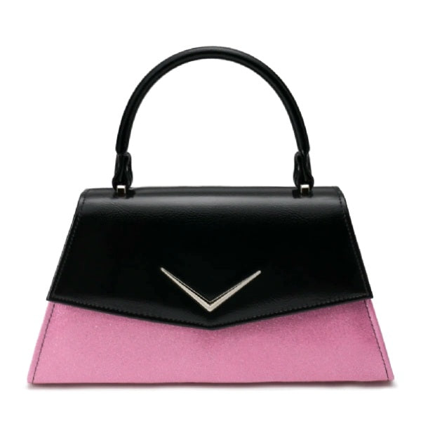 Liquorbrand Vega Handbag Pink & Black