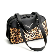 Load image into Gallery viewer, Liquorbrand Bonneville Handbag Leopard Print
