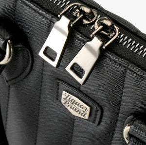 Liquorbrand's Lil' Rocket Handbag Black & Leopard Print
