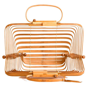 Lucky Lou Bamboo Cage Purse