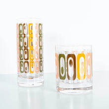 Load image into Gallery viewer, Mid Century Tiki Style Collins Highball Cocktail Glass
