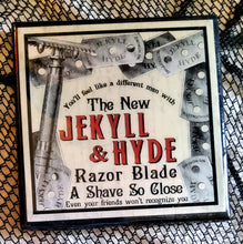 Load image into Gallery viewer, Jekyll &amp; Hyde Razor Blade Coaster
