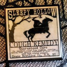 Load image into Gallery viewer, Sleepy Hollow Cough Remedy Coaster
