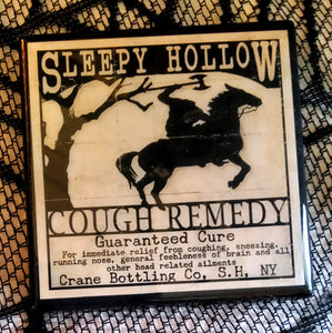 Sleepy Hollow Cough Remedy Coaster