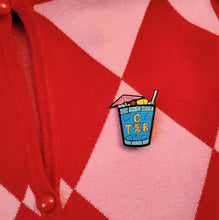 Load image into Gallery viewer, Taking Care Of Business Elvis Cocktail Pin
