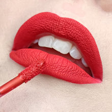 Load image into Gallery viewer, Le Keux Cosmetics Forever On Your Lips Whistle Bait Red Liquid Lipstick

