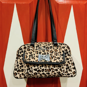 Astro Bettie Galaxy Leopard Print Shoulder Bag