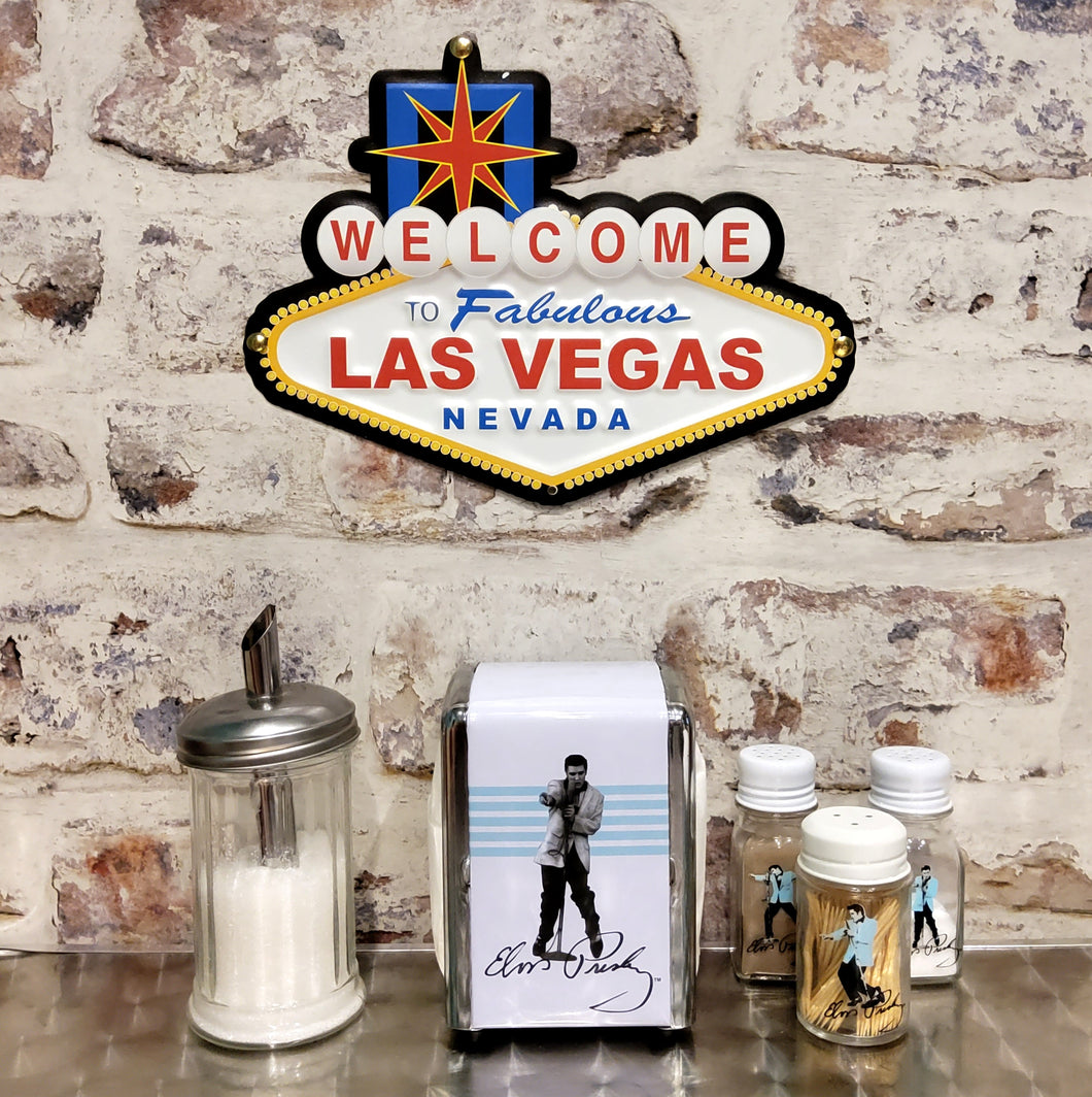 Welcome To The Fabulous Las Vegas Nevada Metal Sign