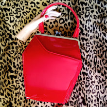 Load image into Gallery viewer, Tatyana To Die For Coffin Handbag Red
