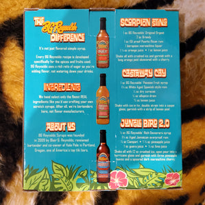 BG Reynolds Bar Syrup Taster Pack