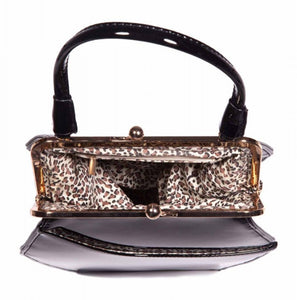 Tatyana To Die For Coffin Handbag Black