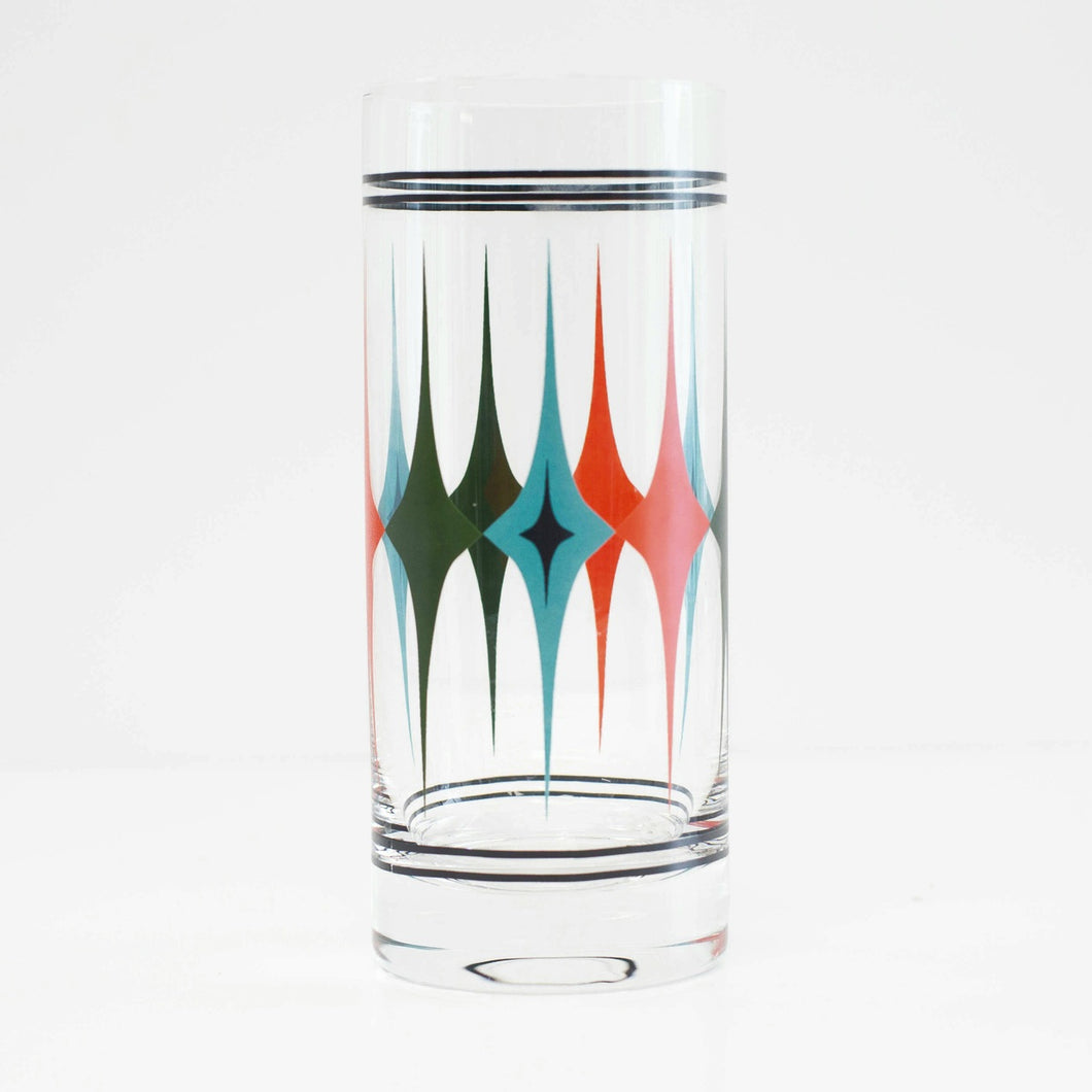 Starlight Diamond Collins Highball Cocktail Glass