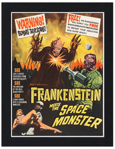 Frankenstein Meets The Space Monster Movie Poster 30x40 Unframed Art Print