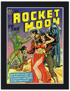 Rocket To The Moon 30x40 Unframed Art Print