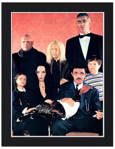 Addams Family Portrait 30x40 Unframed Art Print