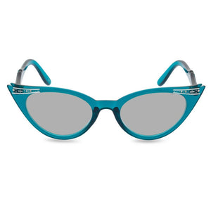 Retropeepers Betty Cat Eye Sunglasses Crystal Turquoise