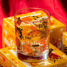 Load image into Gallery viewer, Limited Edition Mover &amp; Shaker Negroni Magic Cocktail Glass Gift Set
