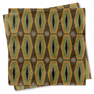 Mid Century Hexagon Cocktail Napkins