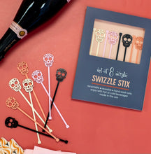 Load image into Gallery viewer, Candy Skull Swizzle Stix
