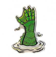 Load image into Gallery viewer, Mischief Made Beware Of The Lagoon Acrylic Pin
