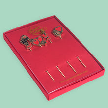 Load image into Gallery viewer, Vintage Heart Tattoo Cocktail Picks

