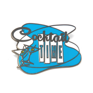 Cocktail Time Enamel Pin