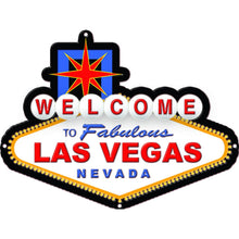 Load image into Gallery viewer, Welcome To The Fabulous Las Vegas Nevada Metal Sign
