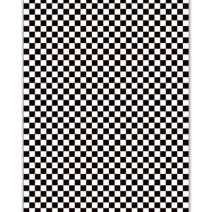 Black & White Checkerboard Gift Wrapping Paper