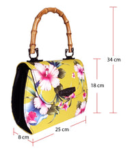 Load image into Gallery viewer, Liquorbrand Luau Handbag Yellow
