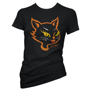Lucky Hellcat Kreepy Kat Ladies Tee