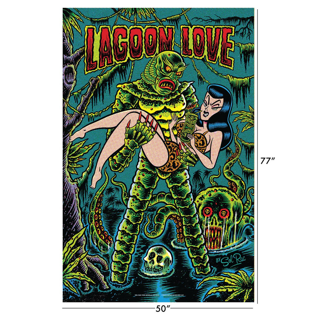 Lagoon Love Throw Blanket