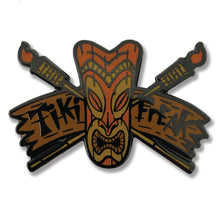 Load image into Gallery viewer, Tiki Freak Enamel Pin
