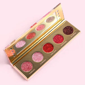 Dafna Beauty Vintage Vegas Showgirl Pressed Glitter Palette