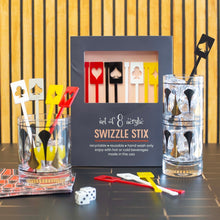 Load image into Gallery viewer, Card Suits Swizzle Stix
