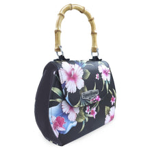 Load image into Gallery viewer, Liquorbrand Luau Handbag Black
