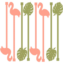 Load image into Gallery viewer, Flamingo &amp; Palm Swizzle Stix
