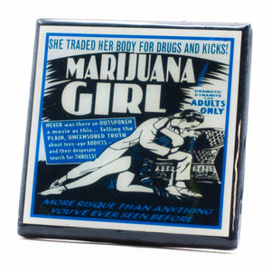 Marijuana Girl Coaster