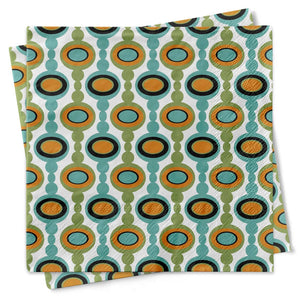 Midcentury Print Cocktail Napkins