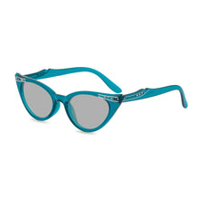 Load image into Gallery viewer, Retropeepers Betty Cat Eye Sunglasses Crystal Turquoise

