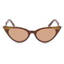 Load image into Gallery viewer, Retropeepers Betty Cat Eye Sunglasses Leopard

