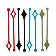 Load image into Gallery viewer, Mid Century Starlight Diamond Swizzle Stix
